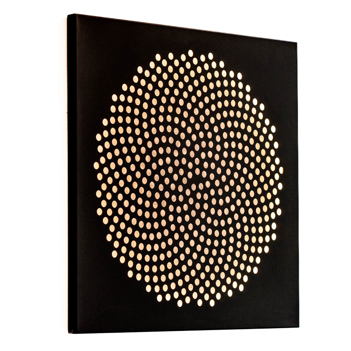 Wandlamp Narbonne Zwart 65 x 65 cm