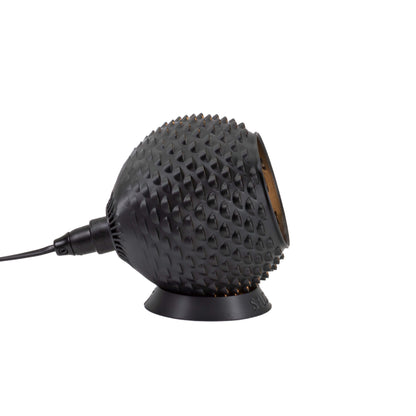 Baguio tafellamp in zwart, 14 cm, zijaanzicht