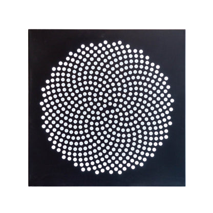 Wandlamp Narbonne Zwart 65 x 65 cm