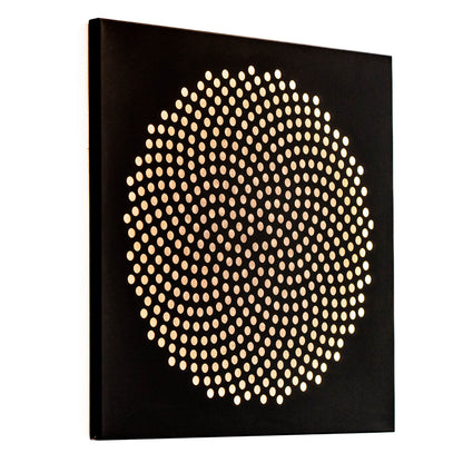 Wandlamp Narbonne Zwart 65 x 65 cm
