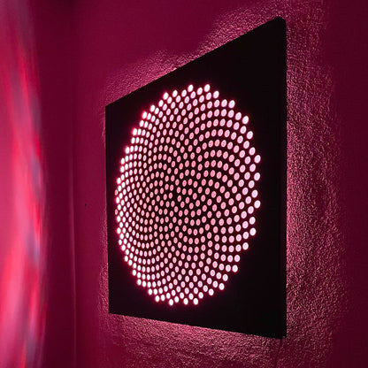 Wandlamp Narbonne Zwart 65 x 65 cm